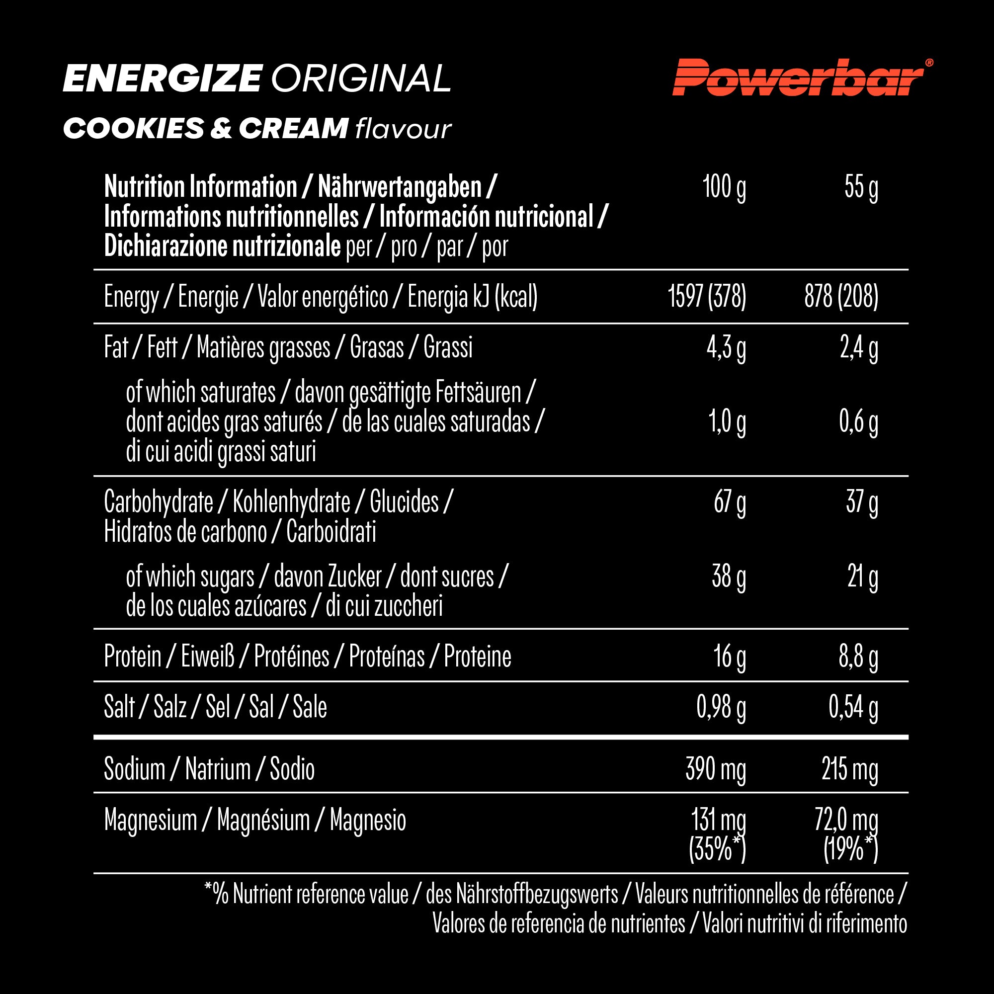 POWERBAR Energize Original 15er Karton