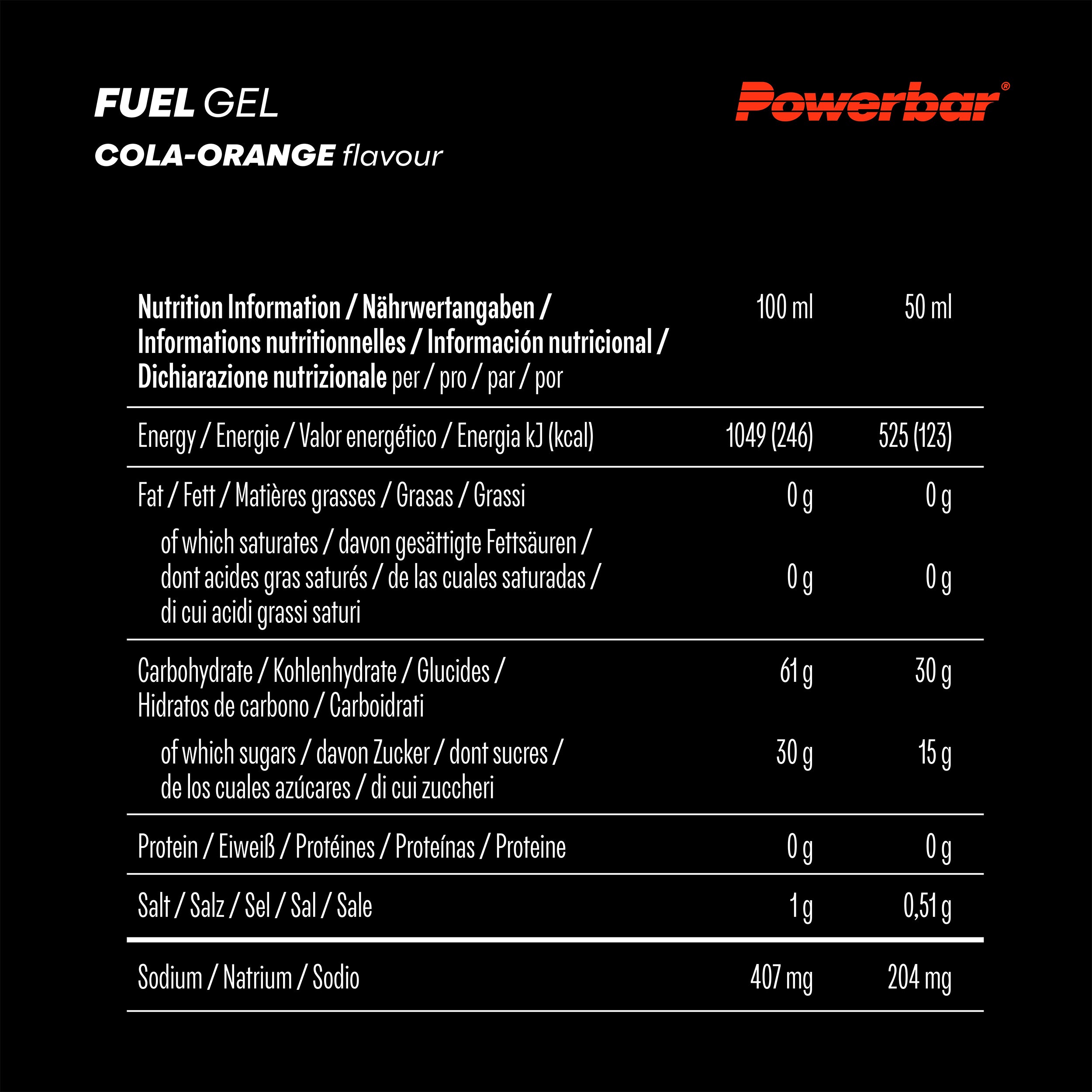 POWERBAR Fuel Gel 30 12er Karton