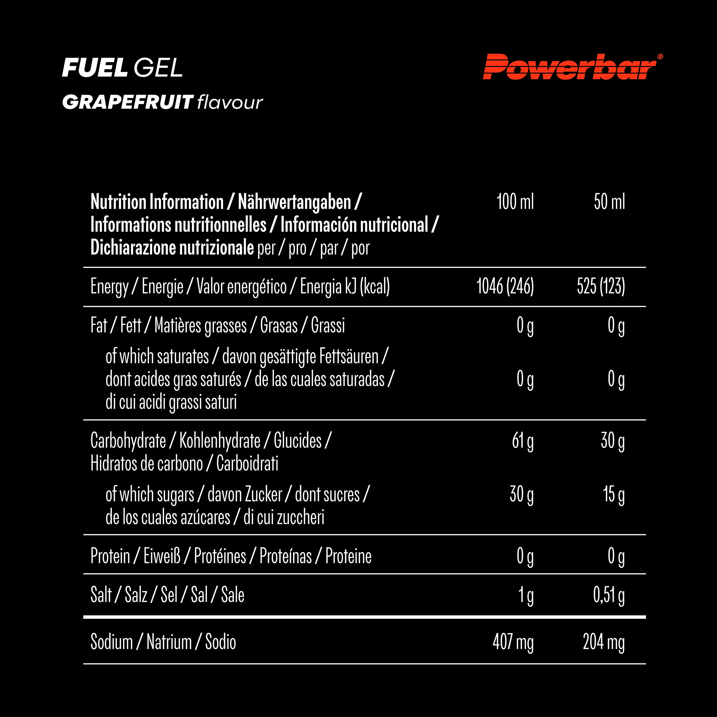 POWERBAR Fuel Gel 30 12er Karton