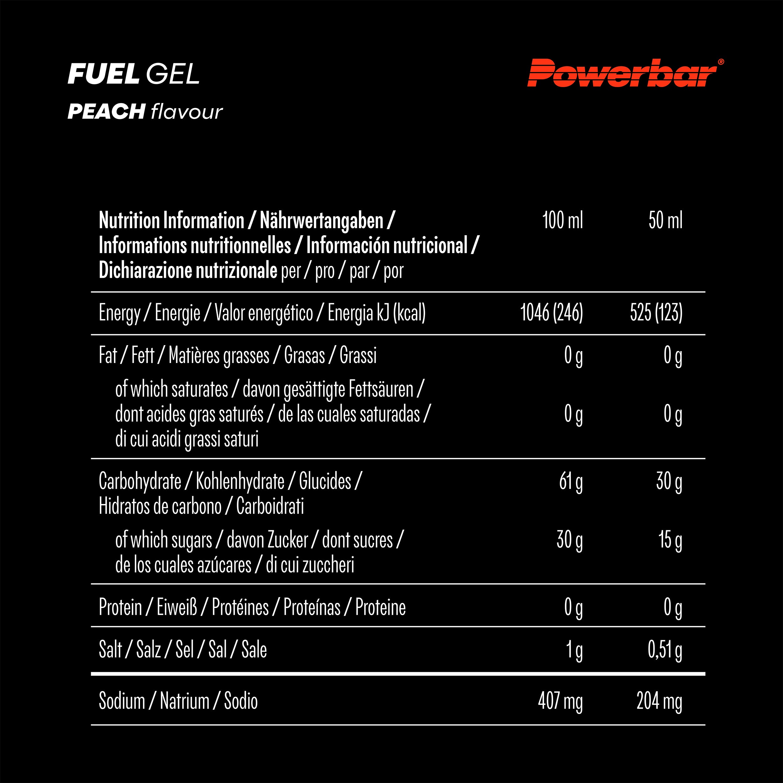12er Karton Fuel Gel 30 Peach