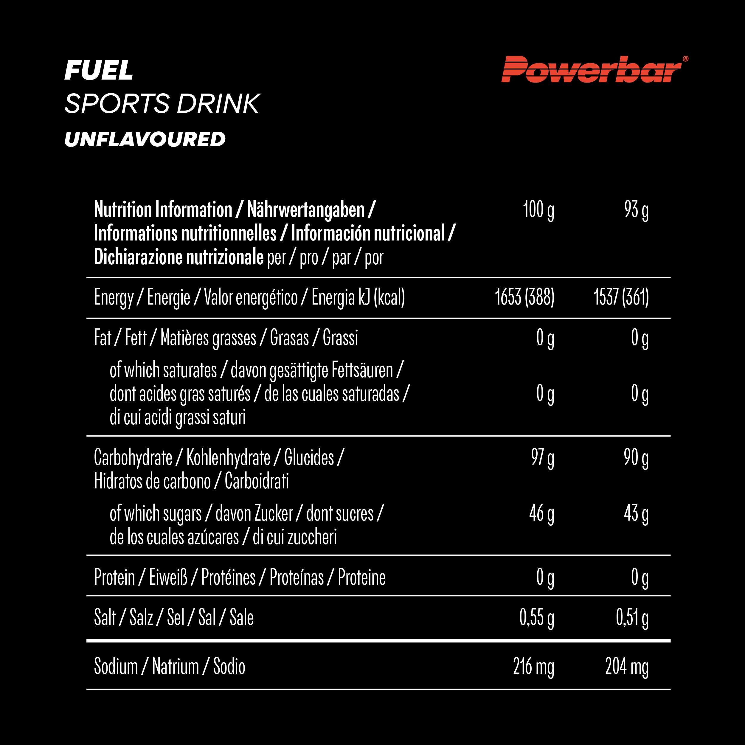 POWERBAR Fuel 90 Sports Drink 10er Karton