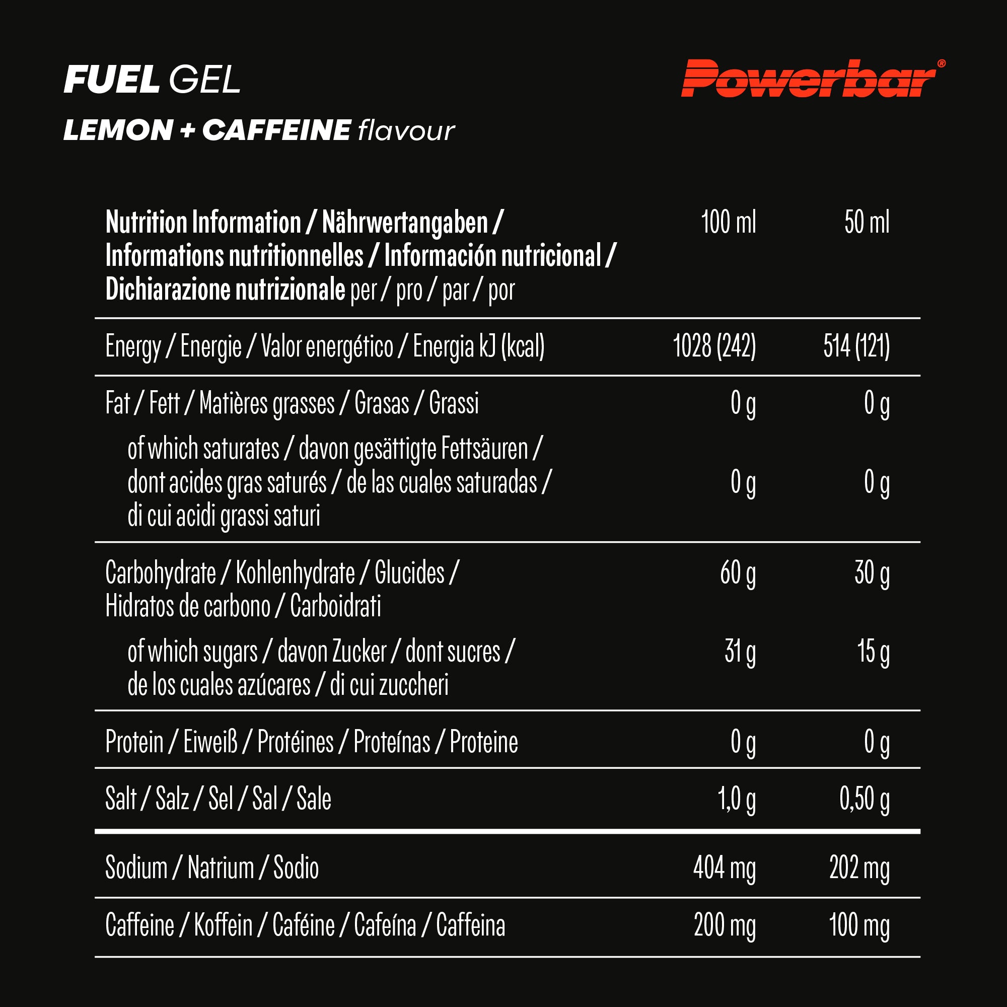 POWERBAR Fuel Gel 30 12er Karton