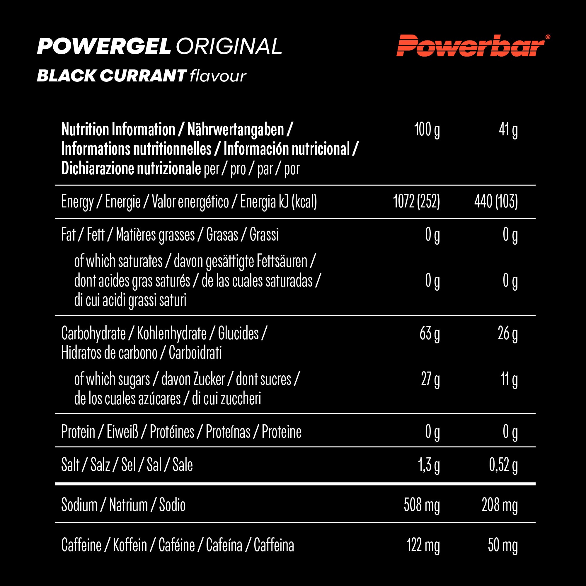 POWERBAR Powergel Original 24er Karton