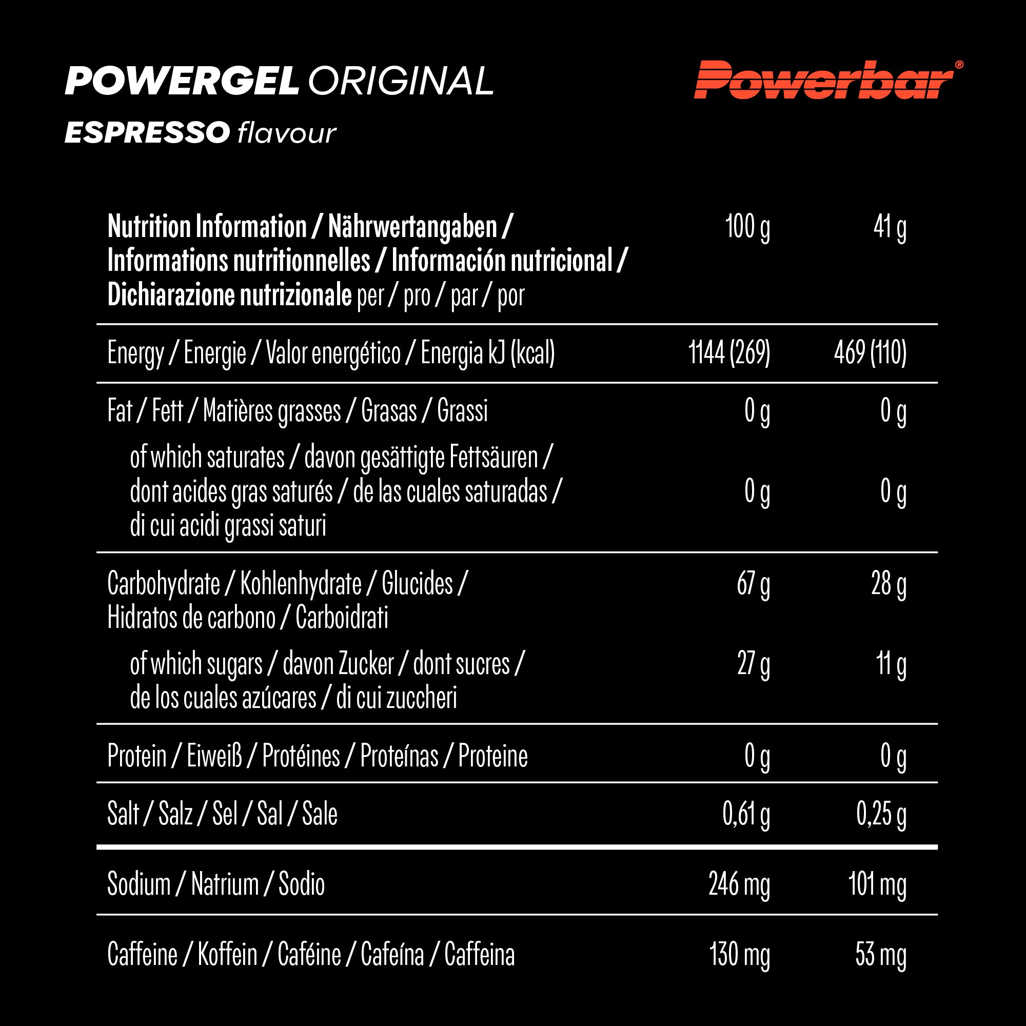 POWERBAR Powergel Original 24er Karton