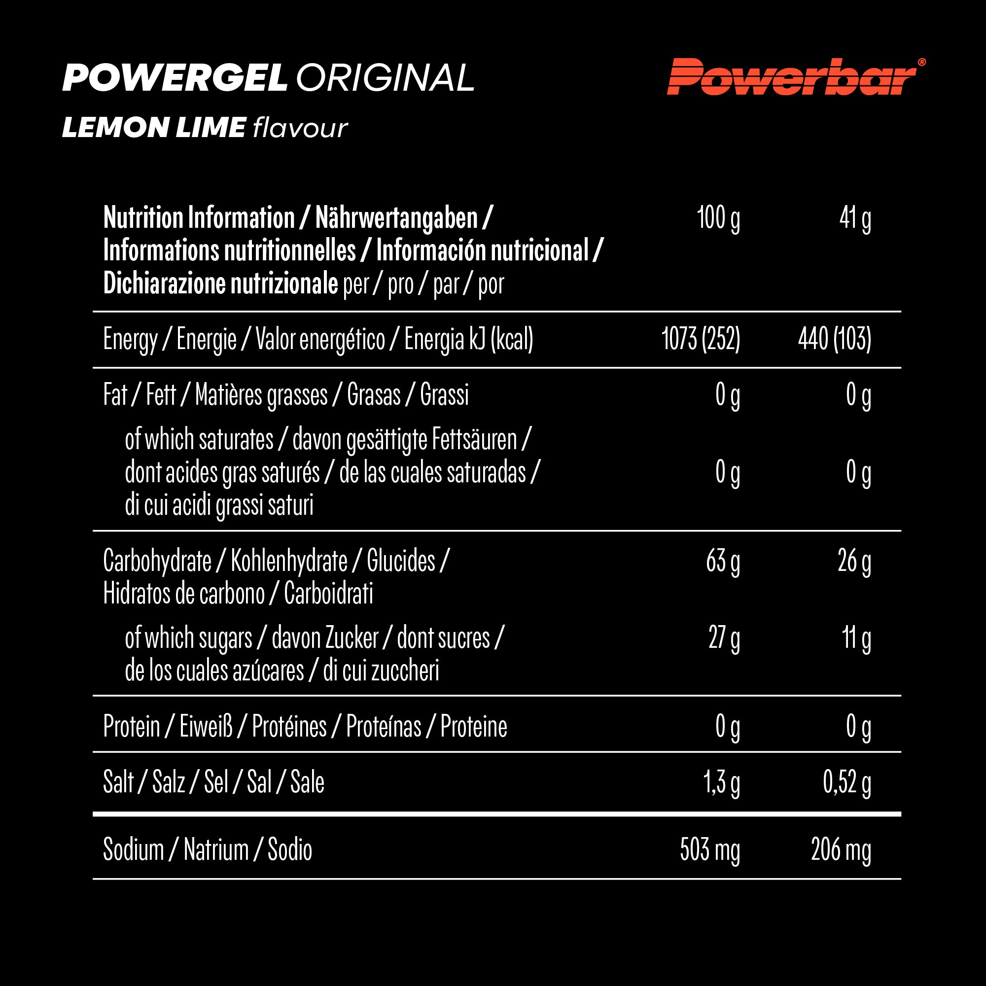 POWERBAR Powergel Original 24er Karton