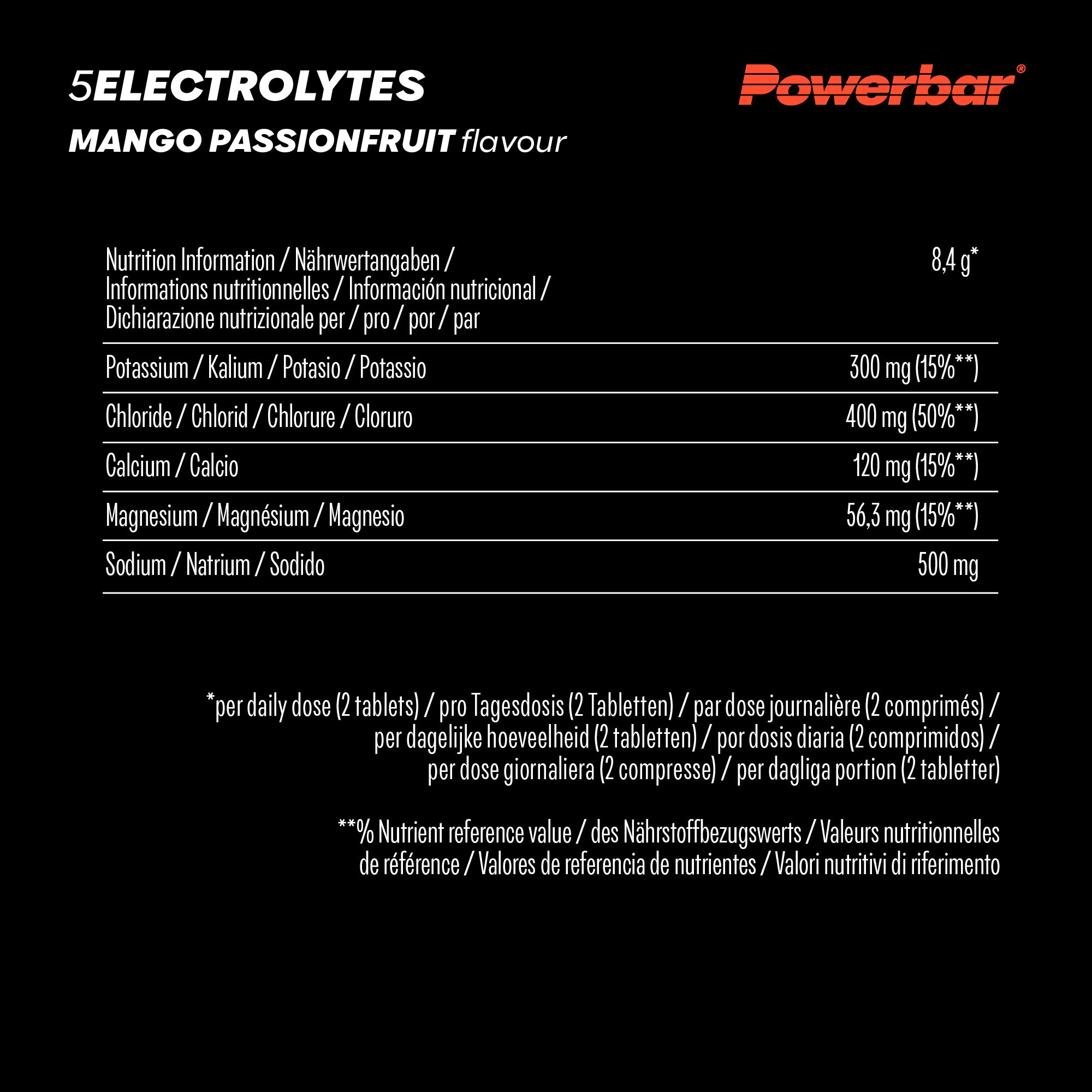 POWERBAR 5 Electrolytes 12er Karton