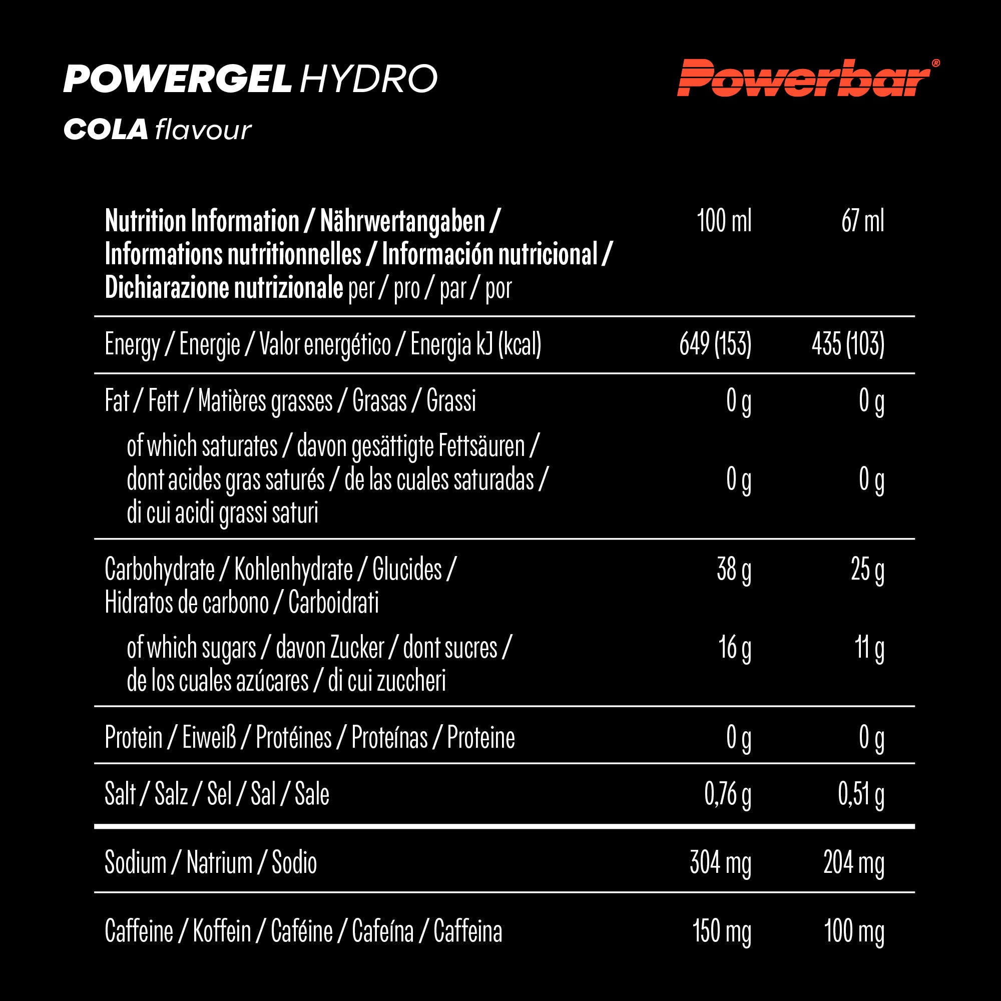 POWERBAR Powergel Hydro 24er Karton