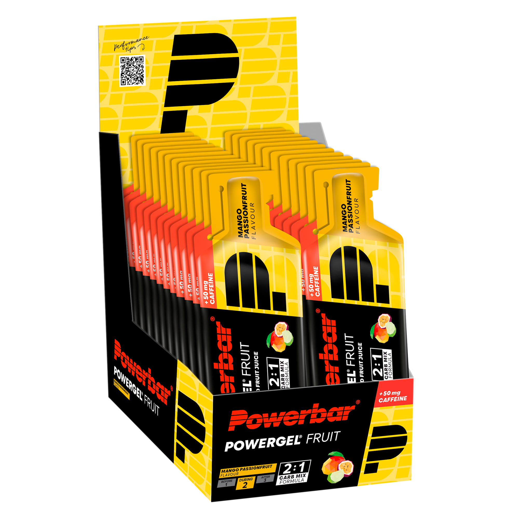 POWERBAR Powergel Fruit 24er Karton