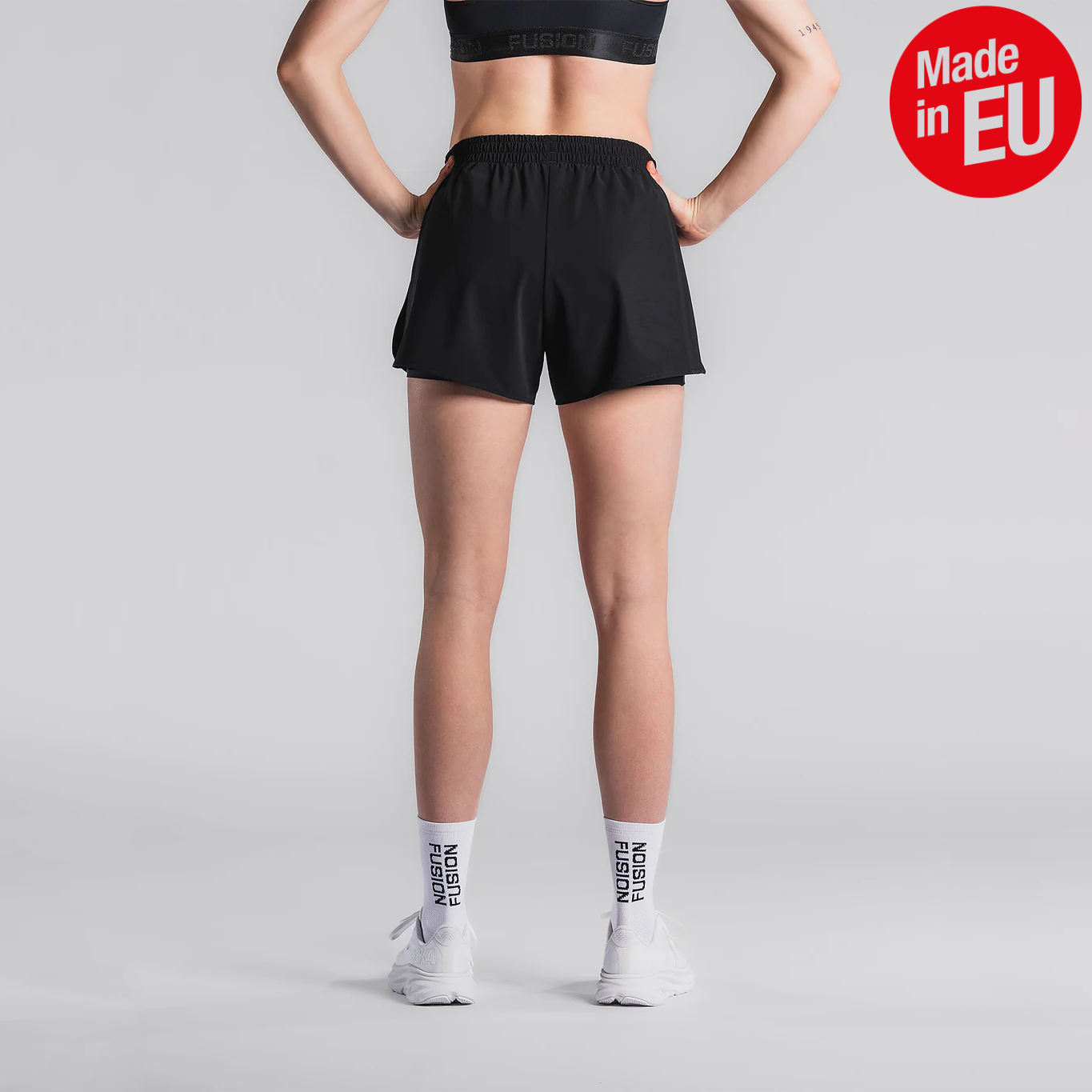 FUSION Womens Run Shorts - Damen 2-in-1 Laufhose