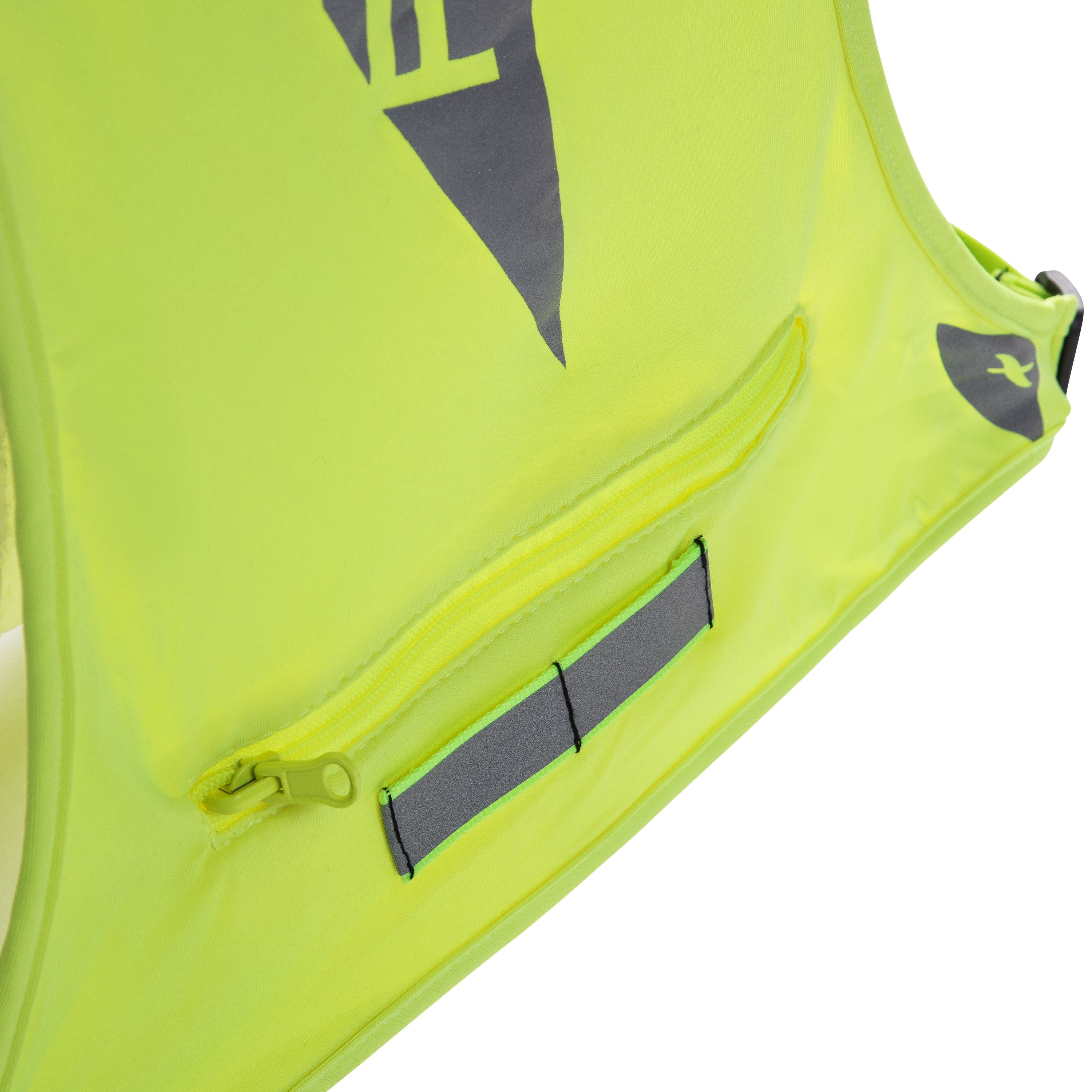 FITLETIC® Glo - Laufweste mit Reflektoren für Joggen, Laufen, Sport - reflektierende Warnweste
